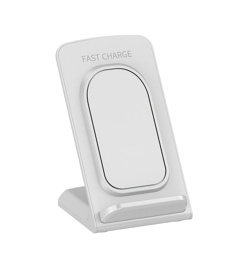 Black 15W Fast Dual Coil Wireless Charging Station for iPhone Samsung Galaxy S24 S23 S22 S21 - Image 3