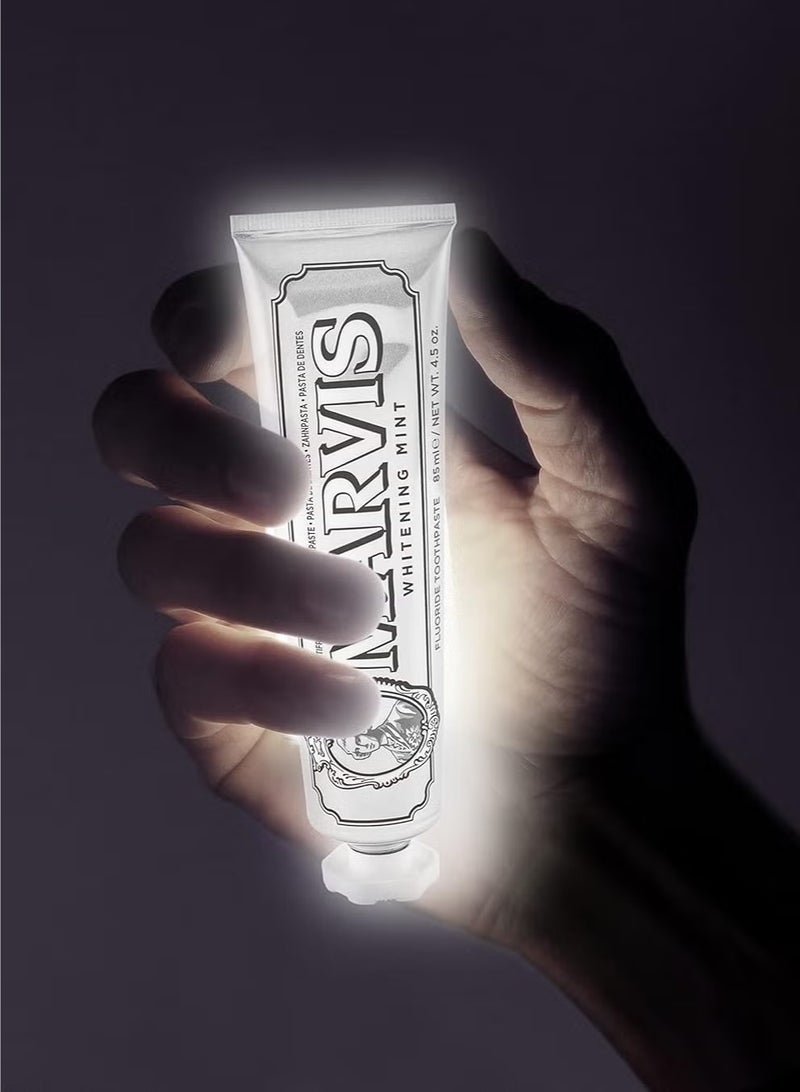 Marvis Whitening Mint Fluoride Toothpaste 25ml - Image 4