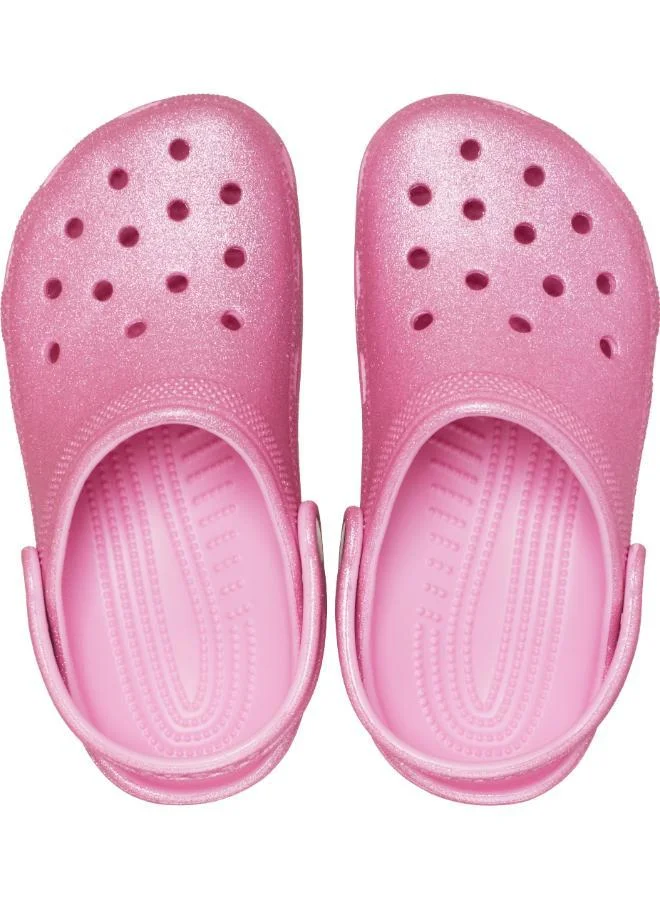 crocs Kids Classic Glitter Clog