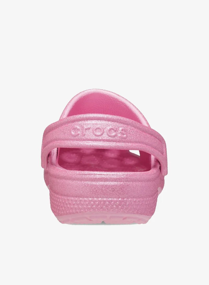 crocs Kids Classic Glitter Clog