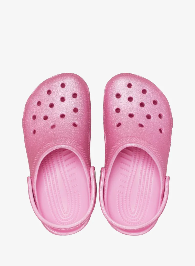 crocs Kids Classic Glitter Clog