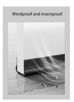 Generic Silicone Door Draught Excluder Strip – 93CM No-Stick Soundproof Door Seal, Weatherproof Draft Stopper for Bottom of Doors – Wind, Noise, Dust, and Cold Blocker  - Image 3