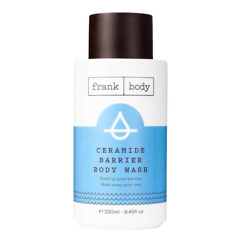 frank body Ceramide Barrier Body Wash | Vegan, Cruelty Free Hydrating Body Wash | Made with Jojoba Oil & Ceramides To Plump & Protect Your Skin | 8.45 fl oz / 250 mL