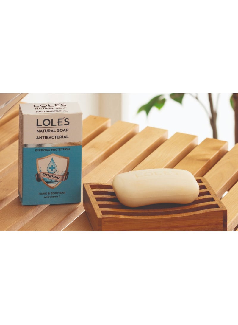Lole's Antibacterial Hand & Body Natural Soap with Vitamin E, 100g - Image 2