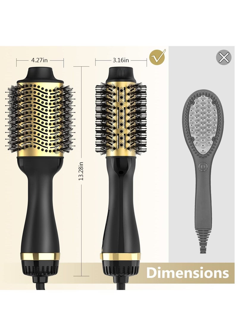 One Step Multifunctional Hot Air Hair Styling Brush Dryer And Styler 3 In 1  - Image 2
