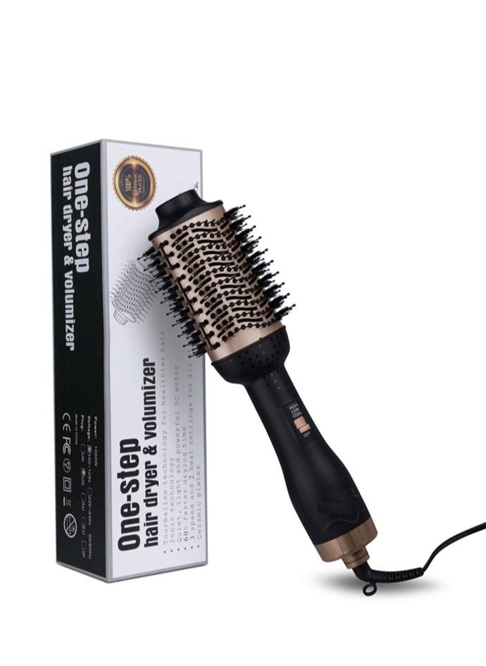 One Step Multifunctional Hot Air Hair Styling Brush Dryer And Styler 3 In 1  - Image 1
