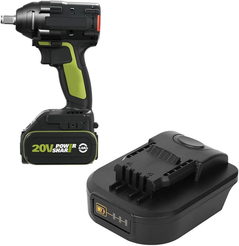 Battery Adapter 18V to 20V 4 Pin Tool Converter with Built in Lock Compatible WG169E - Image 4