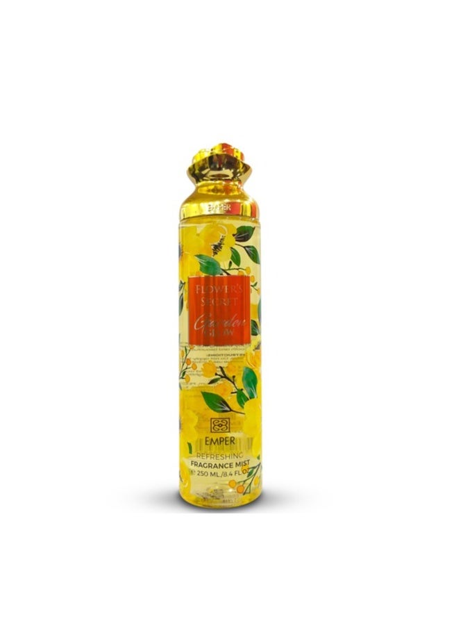 Emper Flower's Secret Garden Glow Body Mist For Women 250ml  - Image 1