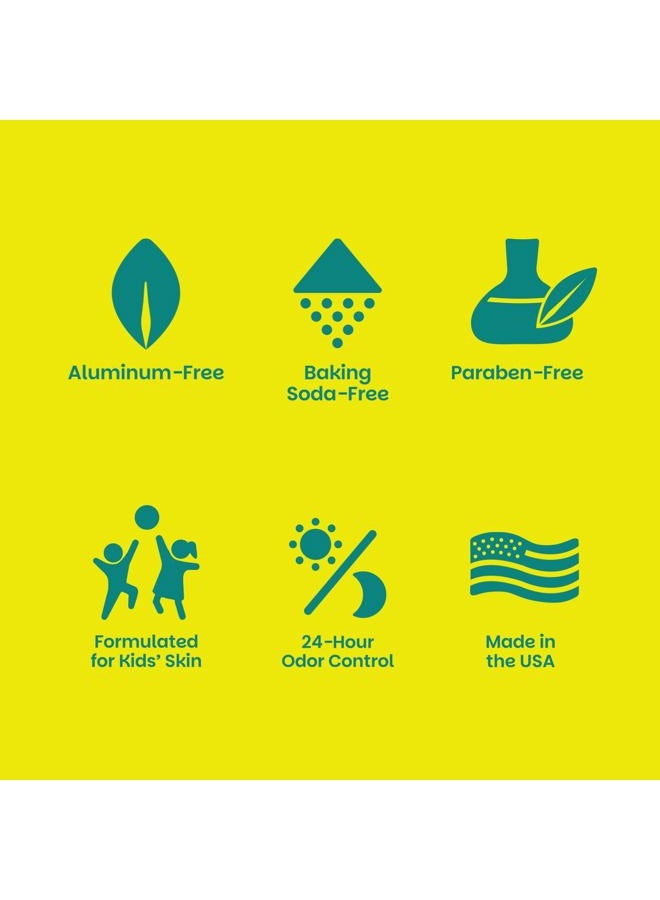 Kobi مزيل عرق للمراهقين، الأطفال، الأولاد، البنات - طبيعي، خالي من الألمنيوم، مضاد للحساسية، قوة رياضية - نعناع الجبال - Image 5