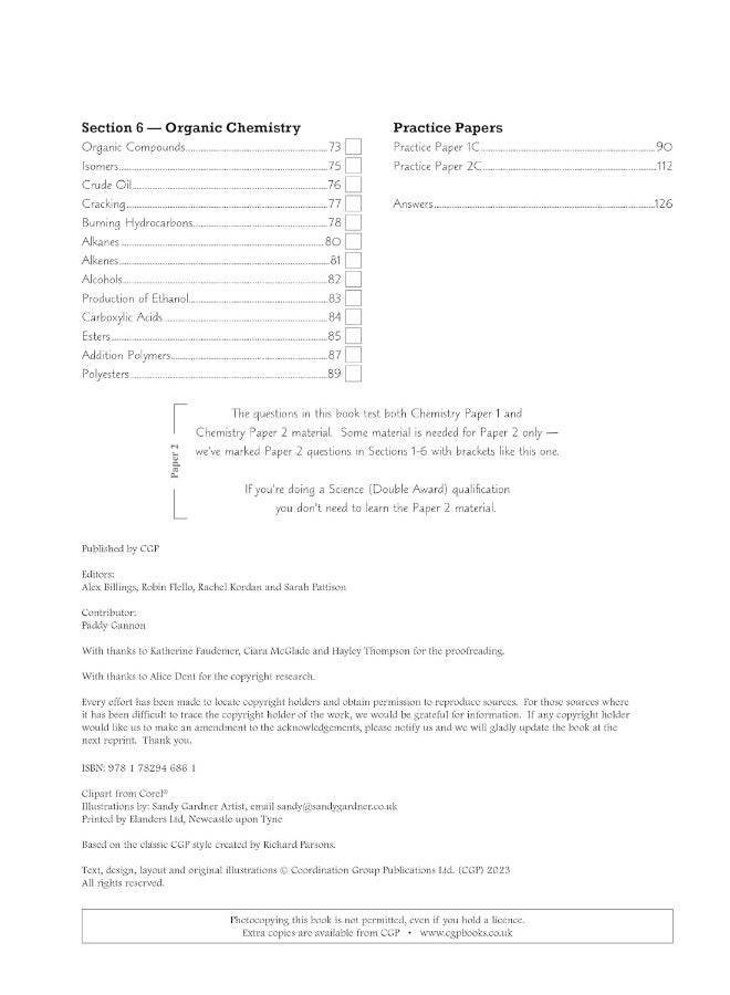 Grade 9-1 Edexcel International GCSE Chemistry: Exam Practice Workbook (includes Answers) - Image 4