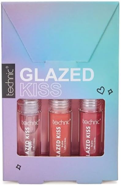 Lip Gloss Trio Technic Glazed Kiss