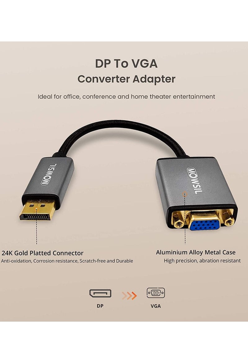 MOWSIL DP to VGA Converter Adapter - Image 2