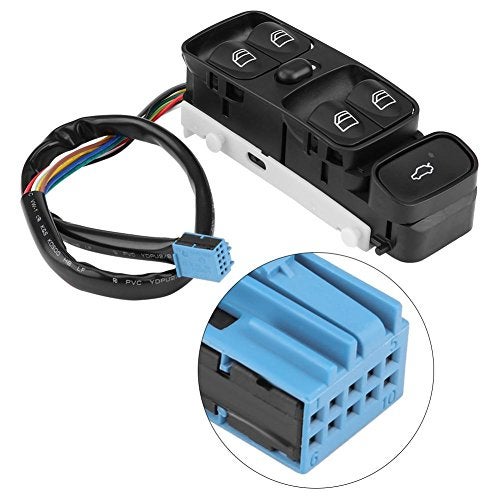 Keenso مفتاح نافذة الطاقة الرئيسي الكهربائي من كينسو لسيارات W209 CLK320 CLK500 2003-2009 - Image 4