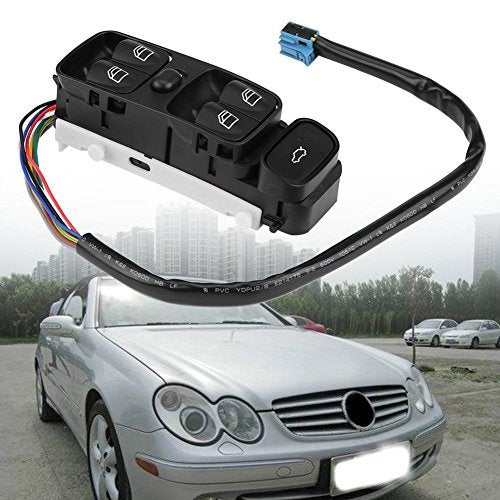Keenso مفتاح نافذة الطاقة الرئيسي الكهربائي من كينسو لسيارات W209 CLK320 CLK500 2003-2009 - Image 3