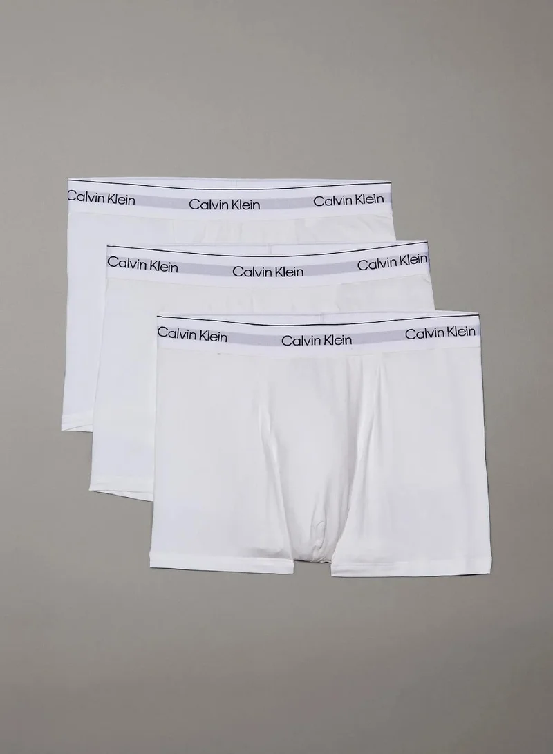 3 Pack Relaxed Dart Trunks - Icon Cotton Stretch