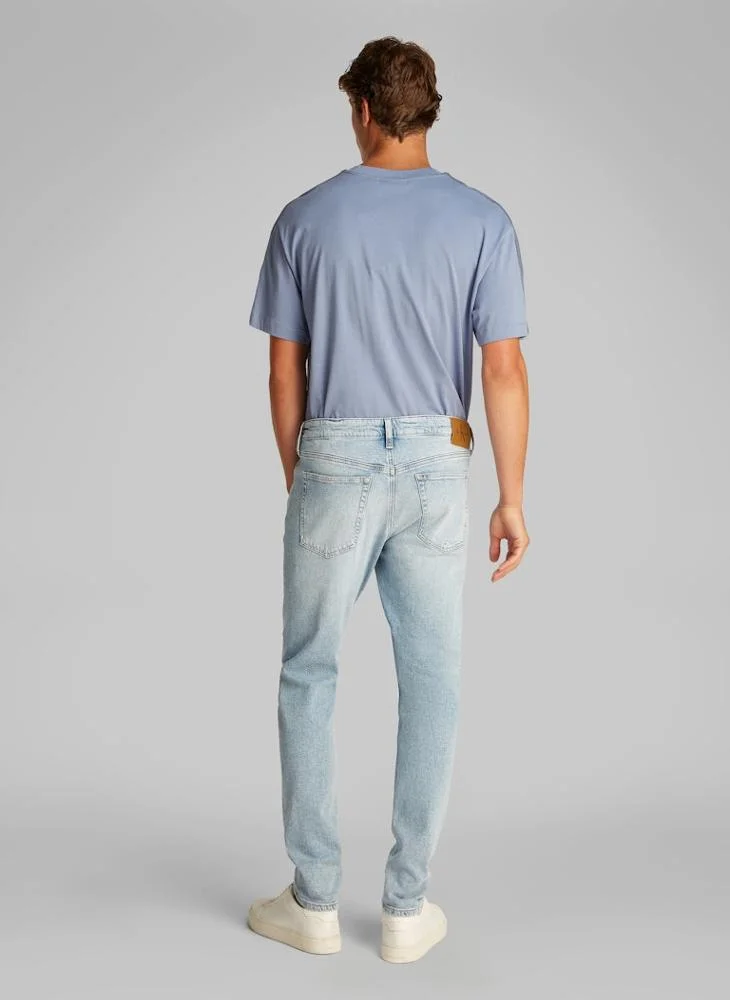 كالفن كلاين جينز Casual Slim Fit Straight Jeans