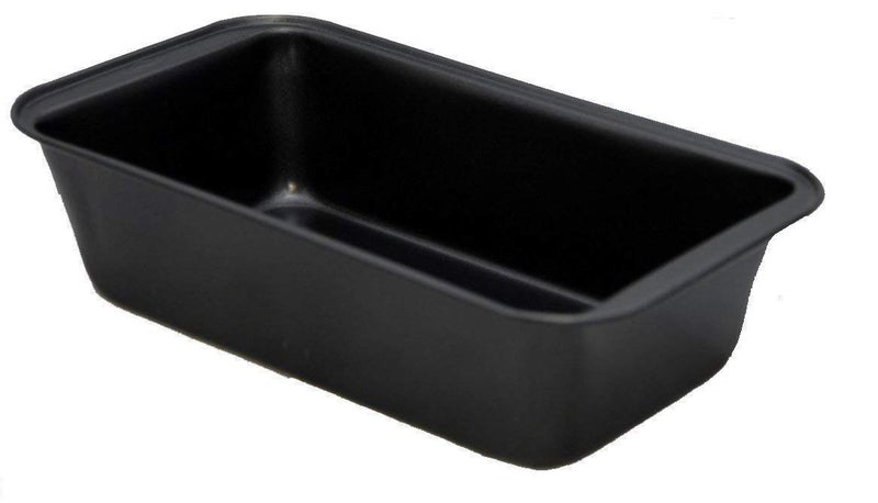 Zollyss Carbon Steel Rectangle Cake Bread Loaf Pan - 2 Piece, Black - Image 2