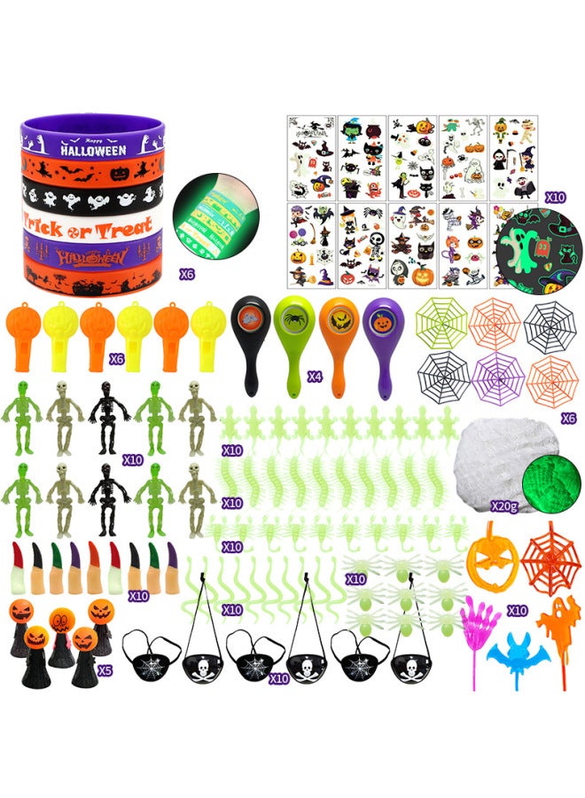 Loquat Party Gift Toy Combination Set Pumpkin Spider Skull Ghost Festival Classroom Prizes-Color:XT-42 - Image 3