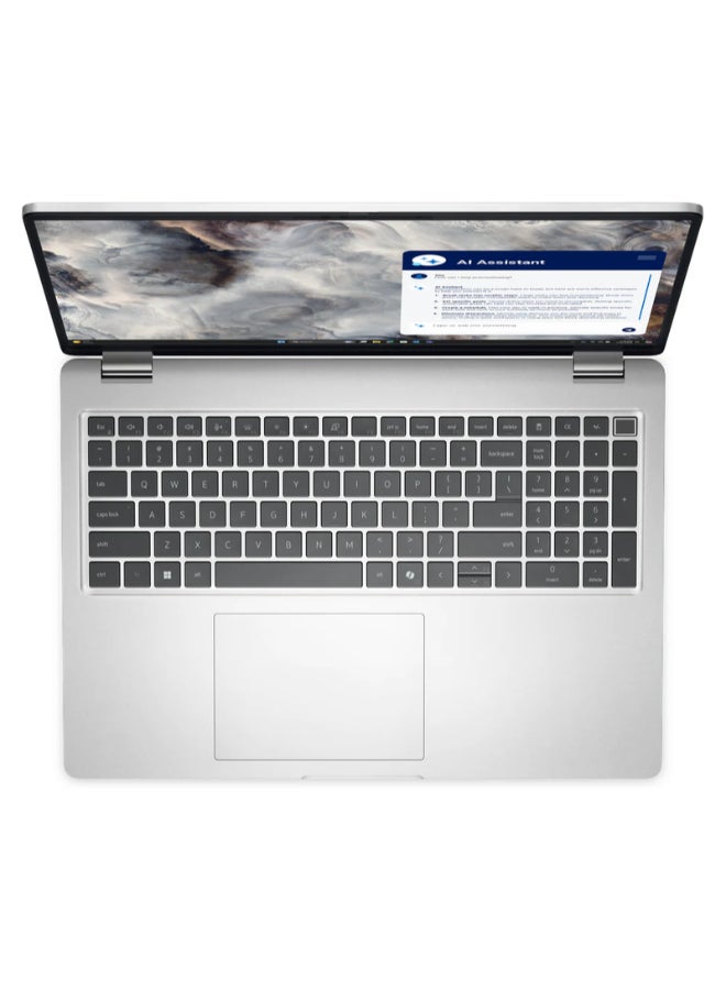 DELL Pro Laptop With 16-Inch Full HD Display,Intel Core Ultra 7 255U Processor/12-Core/8GB RAM/512GB HDD/Windows 11 Pro silver - Image 2