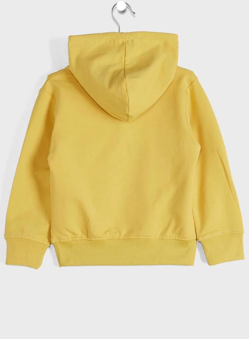 Ripples Kids Printed Hoodie