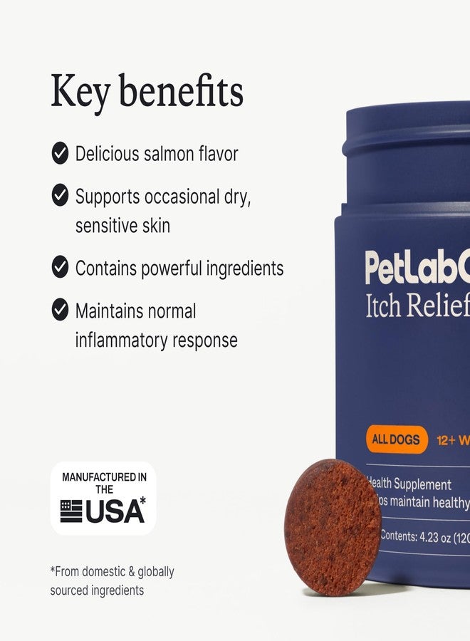 PetLab Co. Salmon Itch Relief Chew Pro for Dogs - Omega 3 for Dogs Itch Supplement - Packed with Beneficial Fatty Acids for Healthy Skin - Seasonal Allergies Support - Packaging May Vary - Image 3