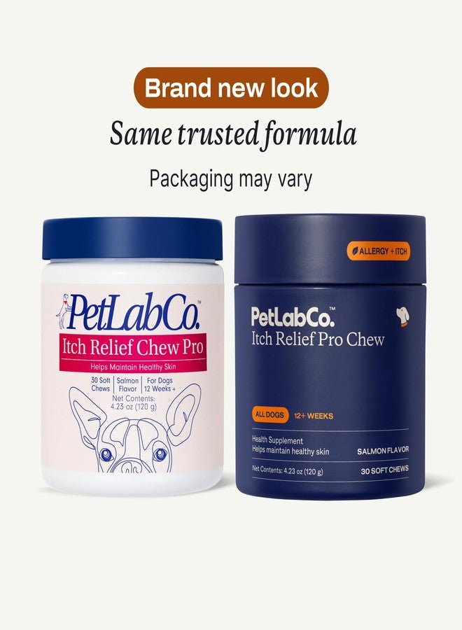 PetLab Co. Salmon Itch Relief Chew Pro for Dogs - Omega 3 for Dogs Itch Supplement - Packed with Beneficial Fatty Acids for Healthy Skin - Seasonal Allergies Support - Packaging May Vary - Image 2