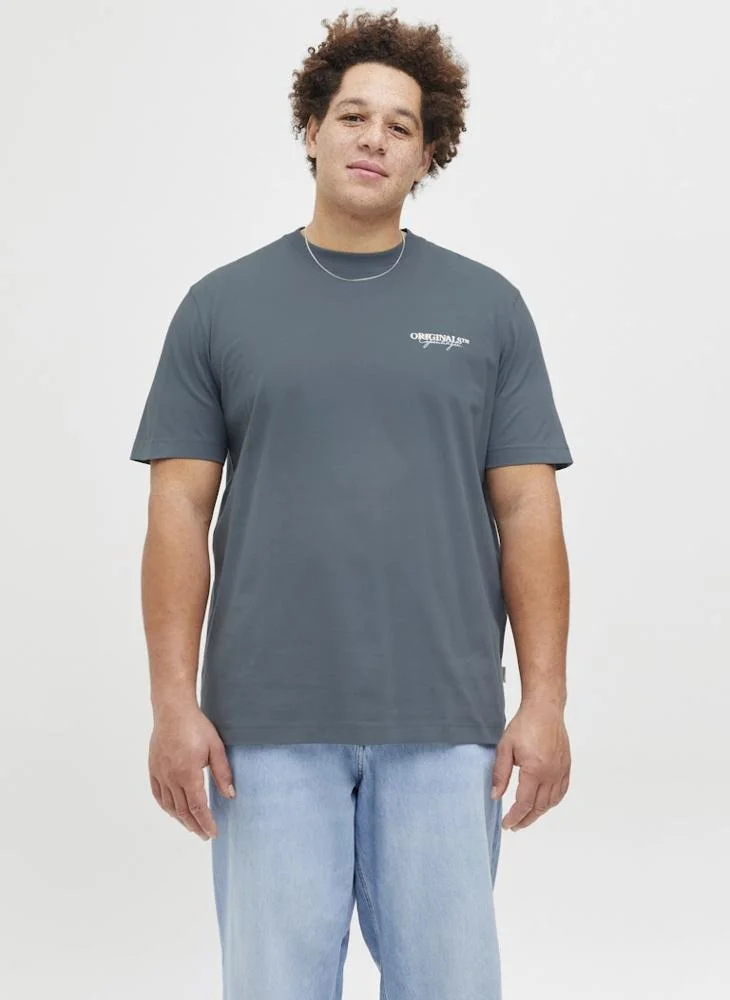 JACK & JONES Logo Crew Neck T-Shirt