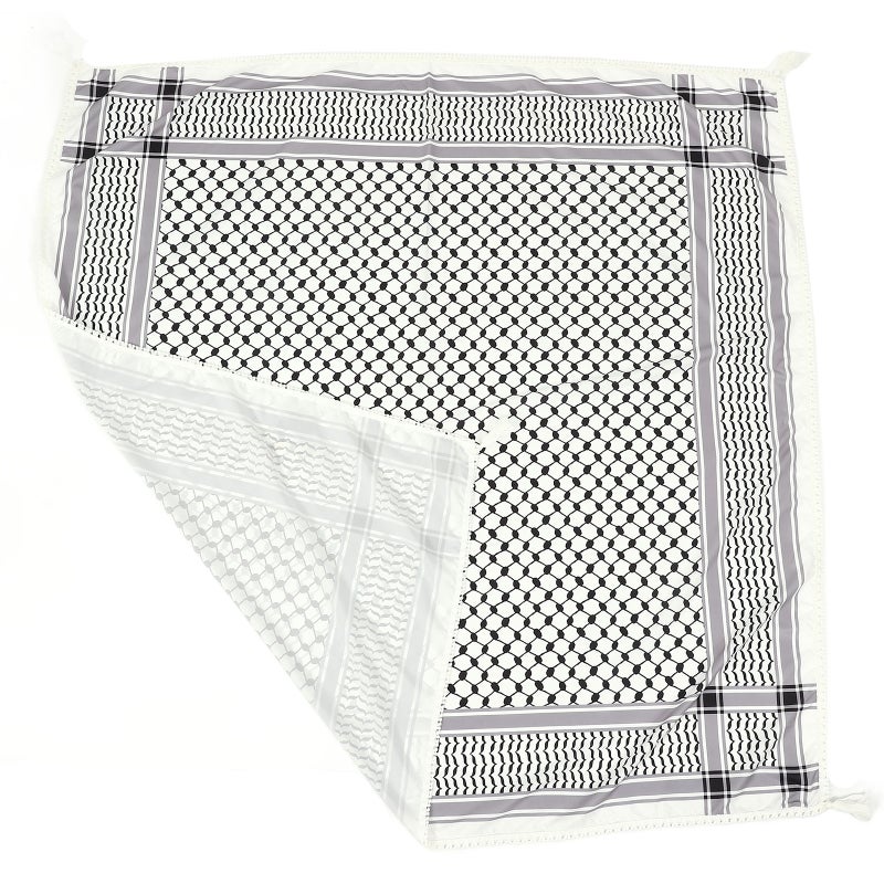 Scarf Arab Muslim Scarf Unisex Costumes Pray Cap Outdoor Headscarf - Image 4