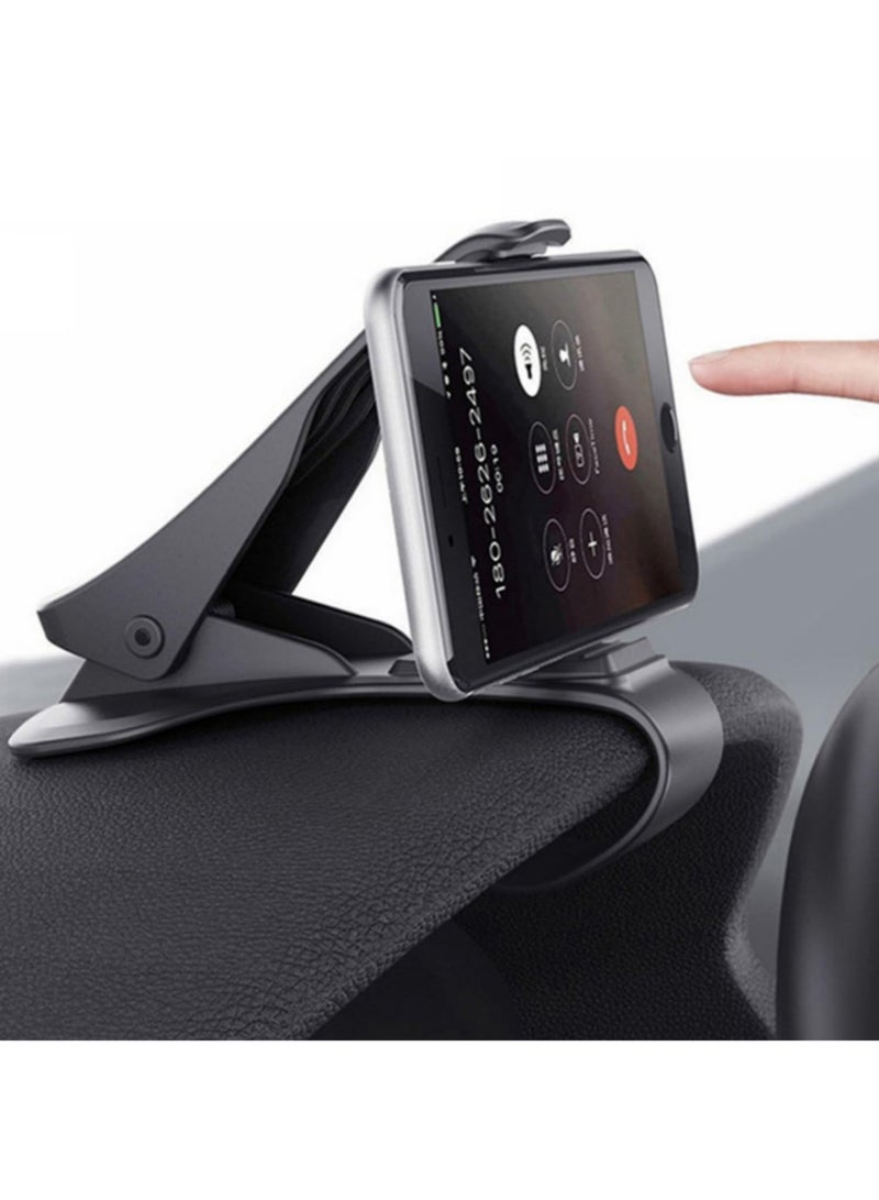 Universal Car Phone Holder GPS Navigation Dashboard Phone Holder For Mobile Phone Clip Fold Holder Mount Stand Bracket - 4-6.5 inches phone screen - Image 2
