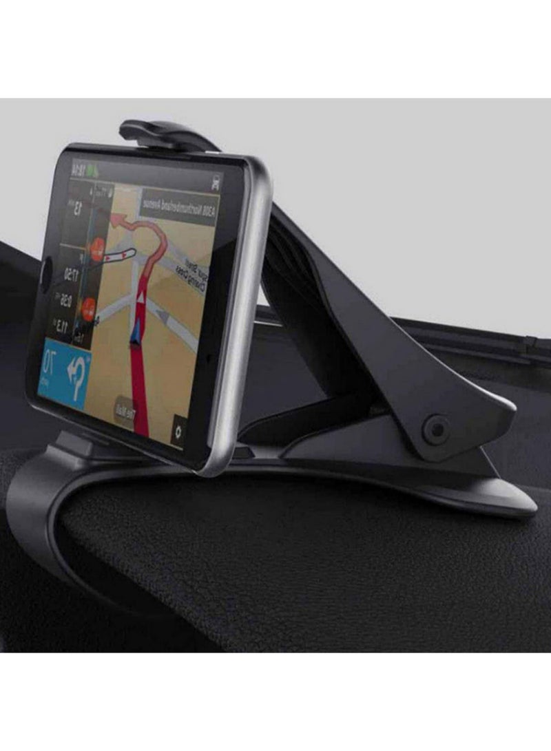 Universal Car Phone Holder GPS Navigation Dashboard Phone Holder For Mobile Phone Clip Fold Holder Mount Stand Bracket - 4-6.5 inches phone screen - Image 4