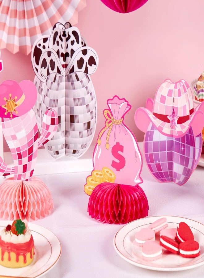 Homarkable Disco Cowgirl Birthday Party Decorations, 11 Pcs Cowgirl Centerpieces for Girls, Western Disco Theme Party Supplies for Teens, or Adults - Image 2