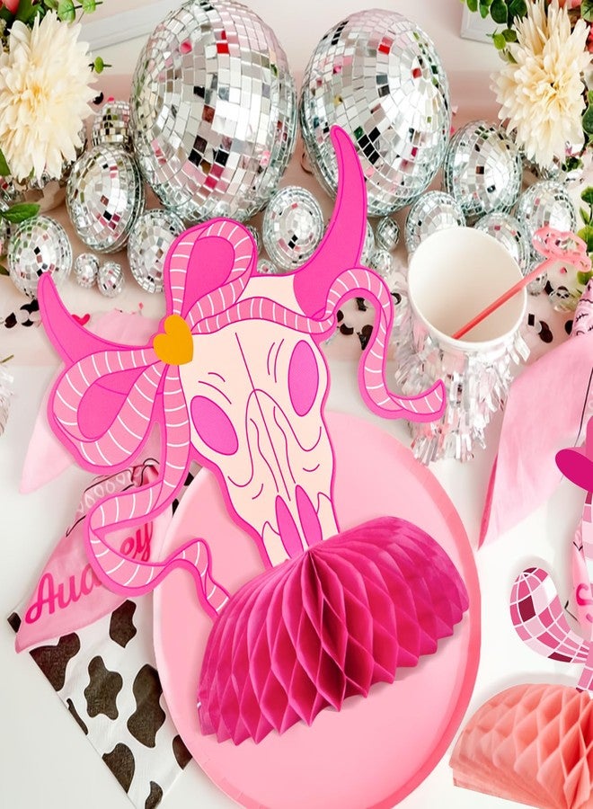 Homarkable Disco Cowgirl Birthday Party Decorations, 11 Pcs Cowgirl Centerpieces for Girls, Western Disco Theme Party Supplies for Teens, or Adults - Image 5