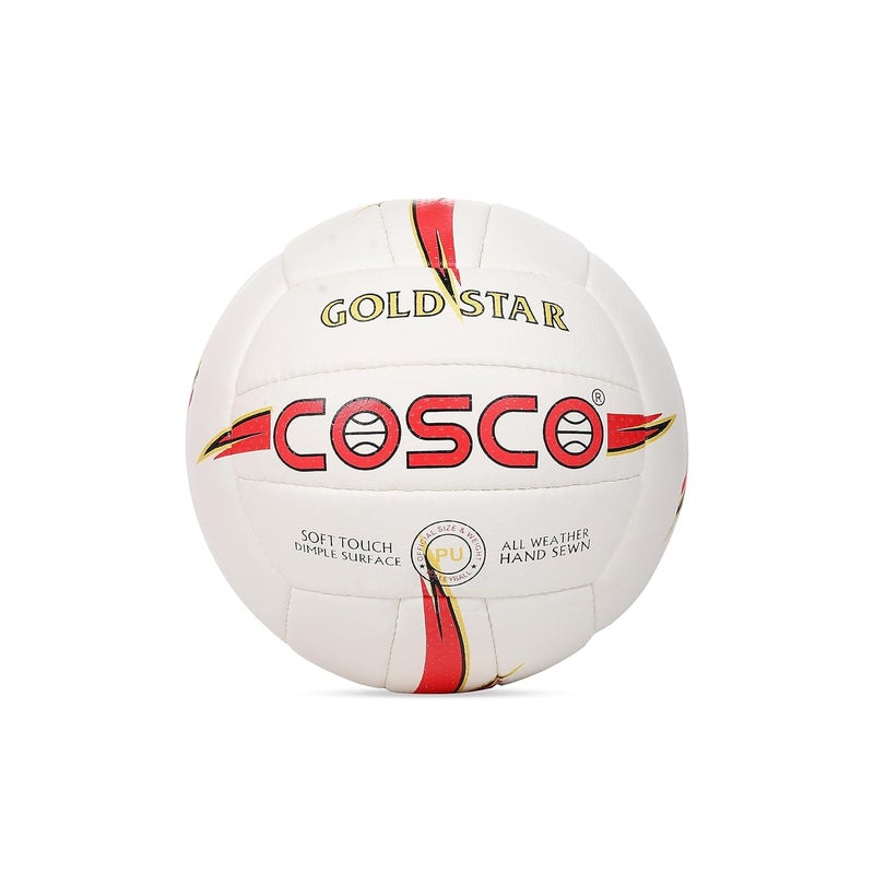COSCO كرة الطائرة جلدية ذهبية النجمة - Image 1