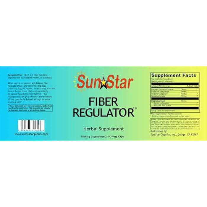 sun star organics Fiber Regulator - Image 2