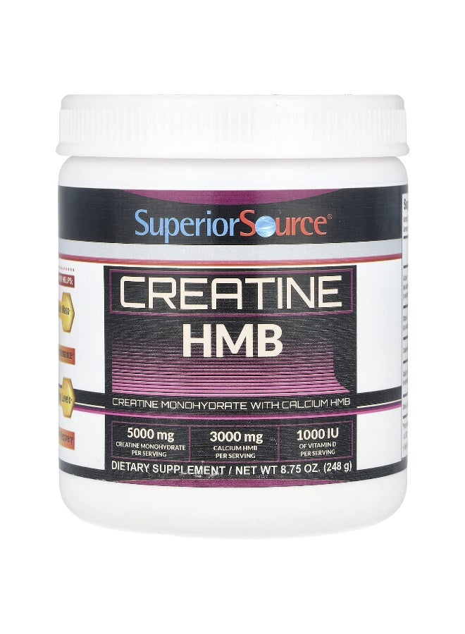 Superior Source, Creatine HMB, 8.75 oz (248 g) - Image 1