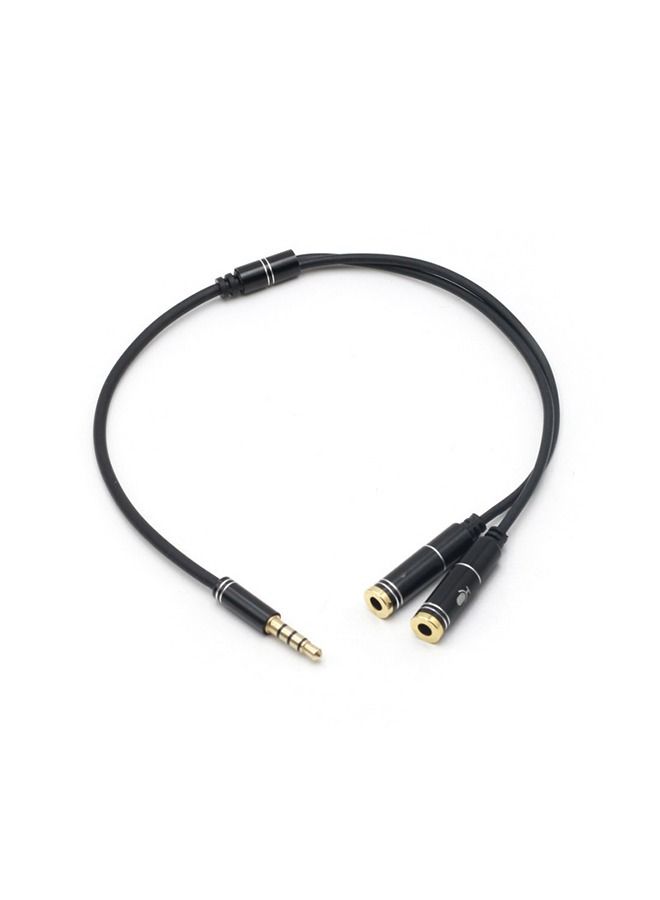 Umiwin محول صوتي Y 3.5 مم مع ميكروفون وسماعات رأس وكابل تمديد جاك - Image 2