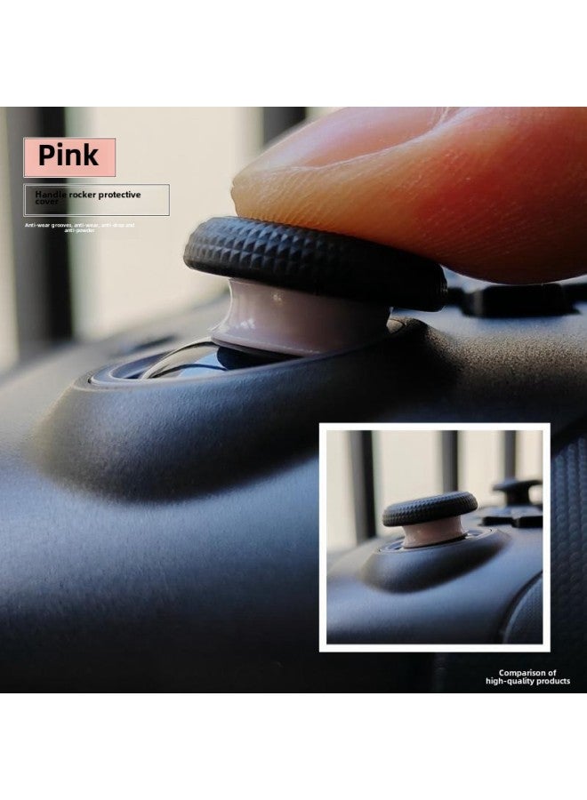 عام مناسب لمقبض ASUS ROG Ally المحمول، حلقة حماية من الصدمات، مقبض SteamDeck/Xbox، مضاد للتآكل - لون المنتج: وردي 【حلقة حماية من السيليكون】 - Image 1