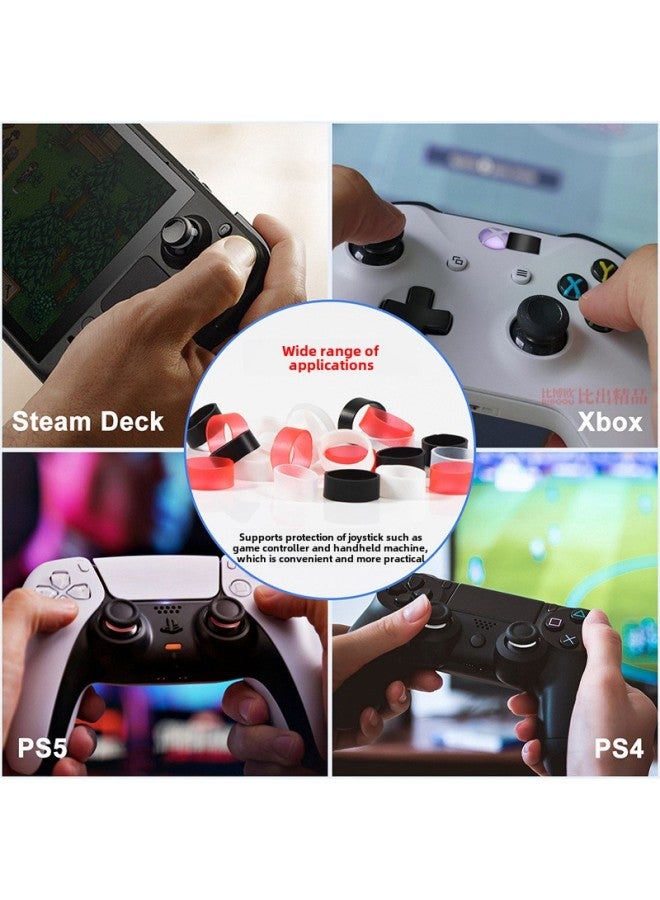 عام مناسب لمقبض ASUS ROG Ally المحمول، حلقة حماية من الصدمات، مقبض SteamDeck/Xbox، مضاد للتآكل - لون المنتج: وردي 【حلقة حماية من السيليكون】 - Image 4