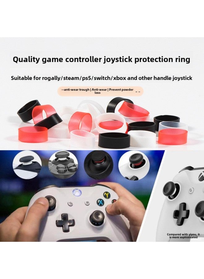 عام مناسب لمقبض ASUS ROG Ally المحمول، حلقة حماية من الصدمات، مقبض SteamDeck/Xbox، مضاد للتآكل - لون المنتج: وردي 【حلقة حماية من السيليكون】 - Image 2
