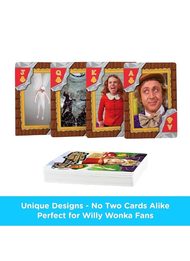 Aquarius Aquarius Willy Wonka Playing Cards  Willy Wonka Themed Deck of Cards for Your Favorite Card Games  Officially Licensed Willy Wonka Merchandise  Collectibles  - Image 5