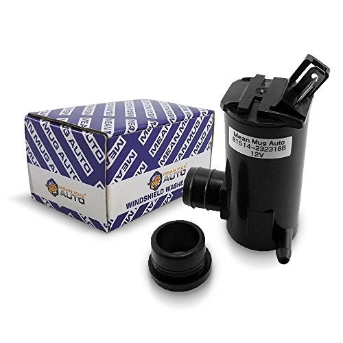 Mean Mug Auto 81514-232316B Windshield Washer Pump w/Grommet - Washer Motor Compatible with Honda, Acura - Replaces OEM #: 38512-SC4-673, TR11602, 177132, 8-6720, 38512SDAA01 - Image 1
