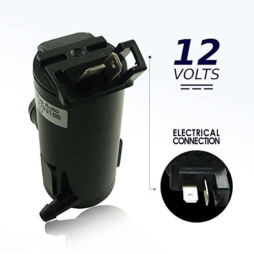 Mean Mug Auto 81514-232316B Windshield Washer Pump w/Grommet - Washer Motor Compatible with Honda, Acura - Replaces OEM #: 38512-SC4-673, TR11602, 177132, 8-6720, 38512SDAA01 - Image 3