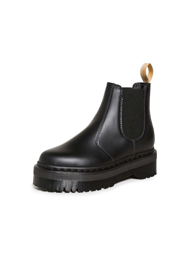 Dr. Martens Women's V 2976 Quad Chelsea Boot, Black, 8 - Image 1