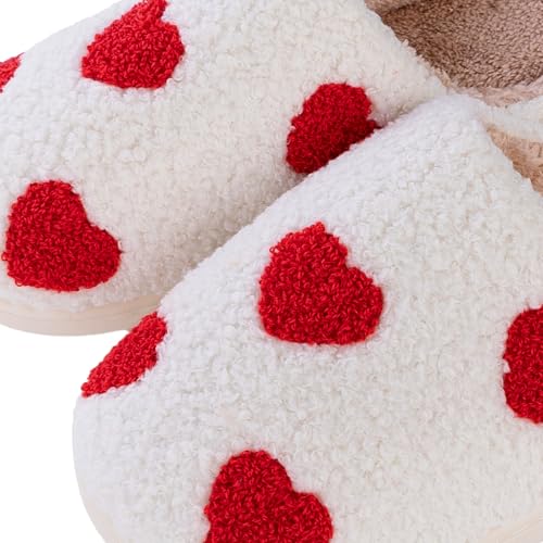 Tellrain Cute Strawberry Pattern Women's Bedroom Slippers - Warm, Soft, Fuzzy, Non-Slip - Image 2