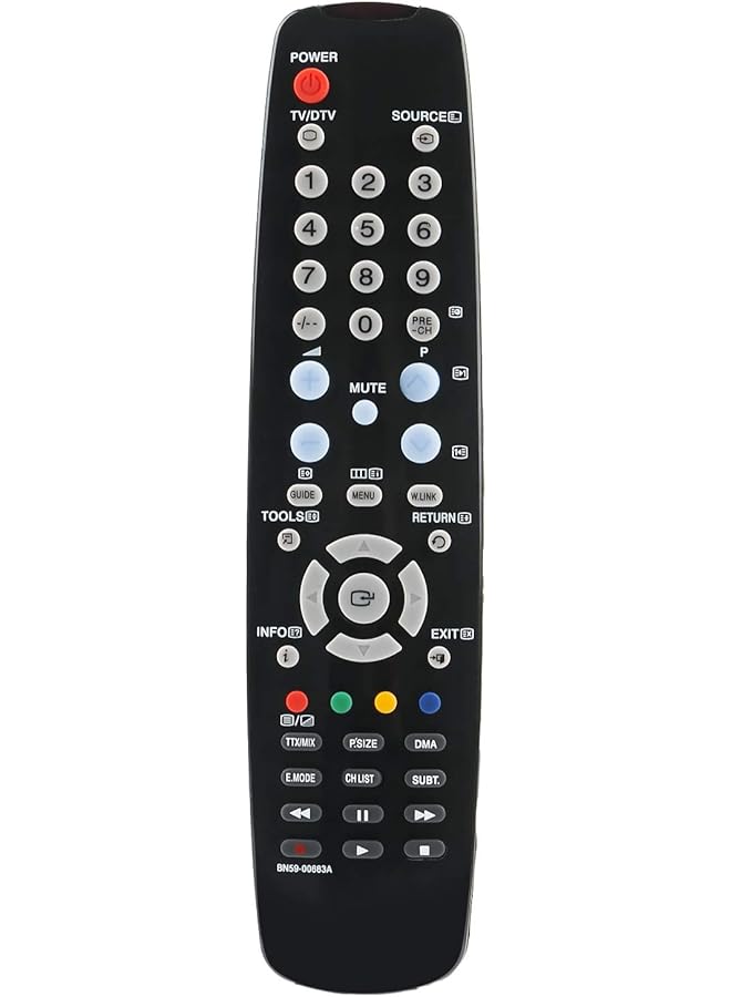 The Bros New BN59-00683A Remote Control fit for Samsung TV LE46A559 LE52A559 LE32A559 LE37A559 LE40A559 LE46A558 LE52A558 LE32A558 LE37A558 LE40A558 LE46A557 LE52A557 LE32A557 LE37A557 LE40A557 LE46A556 - Image 1