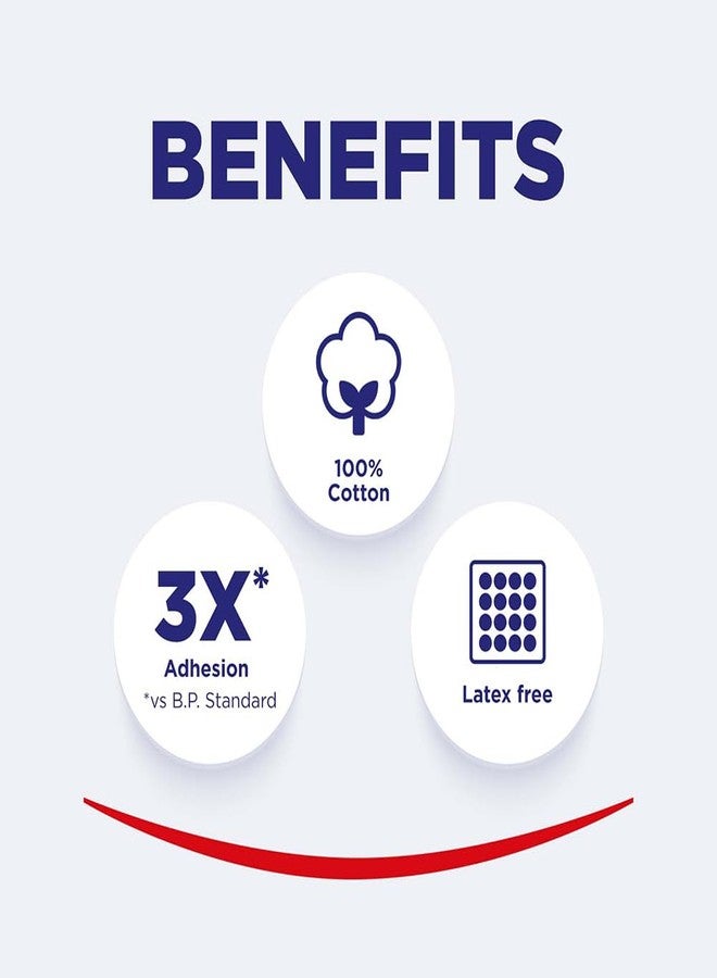 Hansaplast Fixation Tape, Adhesive tape for first aid| 100% Cotton fabric, Pack of 24, 1.25 cm x 9.14 cm - Image 2