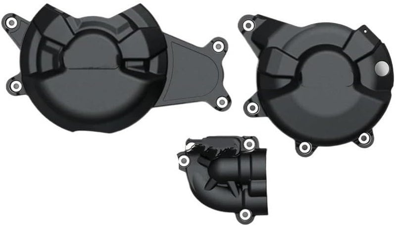 Stator Engine Crankcase Cover Set Black For Yamaha R7 2022 2023 Secondary Engine Cover Protection - Image 2