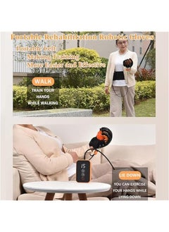 Arabest Rehabilitation Robot Gloves for Hemiplegia Stroke Paralysis Arthritis Patients, Hand Recovery Device for Finger Dysfunction Orthosis Training  - Image 2