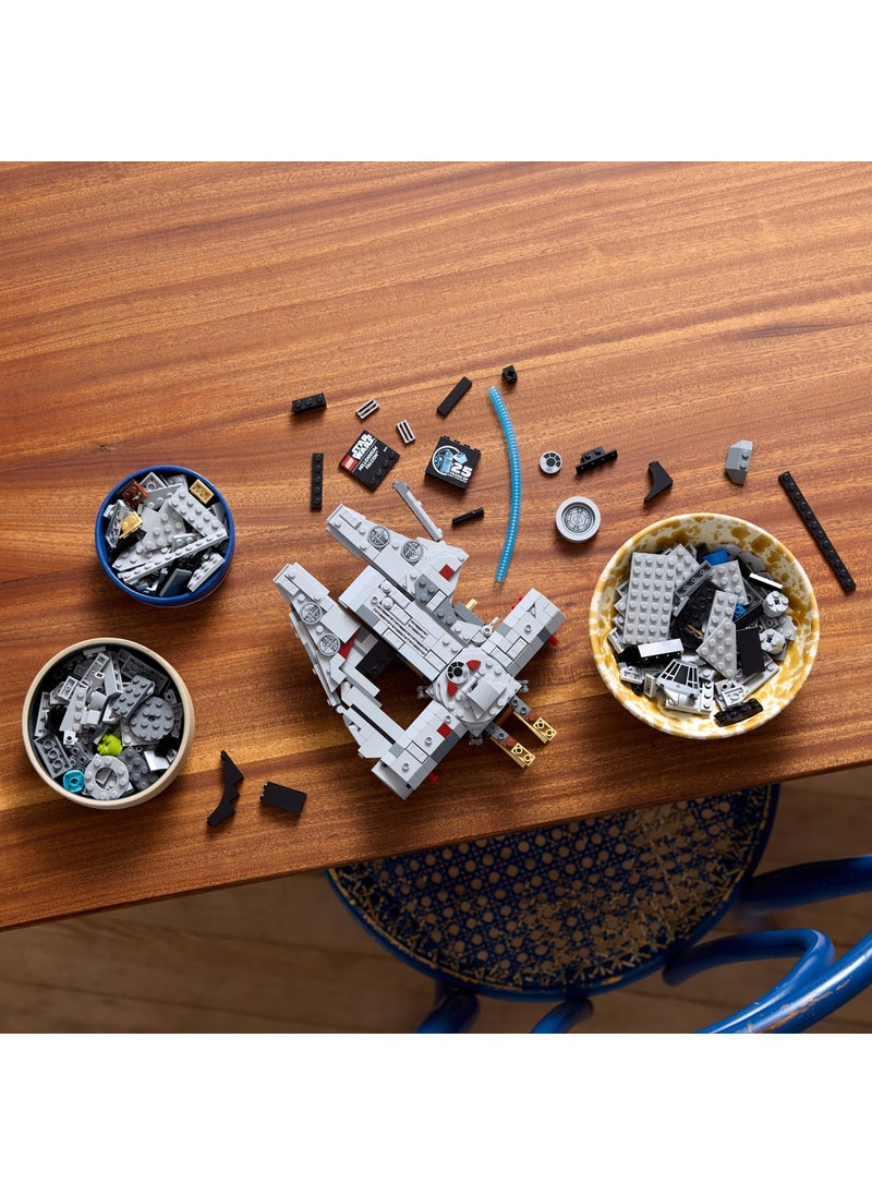 LEGO - ® Star Wars™ Millennium Falcon 75375 - Creative Starship Model Building Kit for Adults Who Love Star Wars (921 Pieces) - Image 1