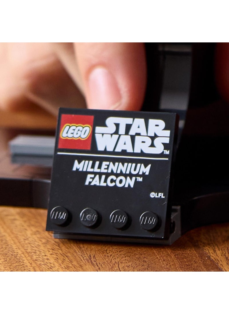 LEGO - ® Star Wars™ Millennium Falcon 75375 - Creative Starship Model Building Kit for Adults Who Love Star Wars (921 Pieces) - Image 1